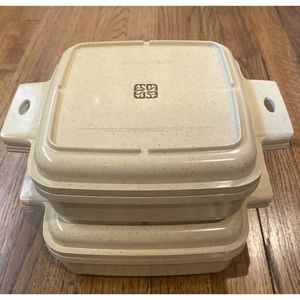 Vintage LittonWare 1.5 & 1 quart microwaveable
